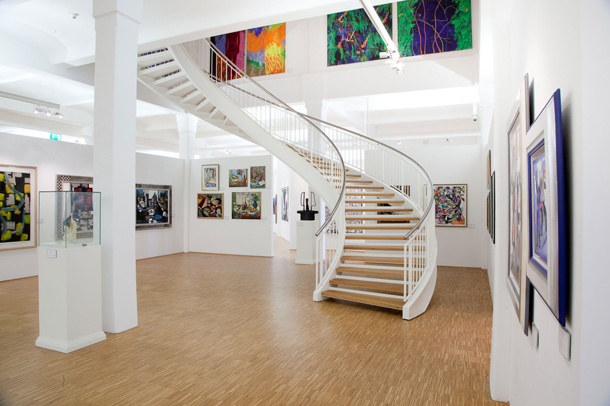 Kunstmuseum Walter innen, Foto von Roman Tarasenko