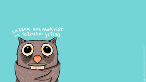 Wallpaper Eule