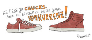 Ich liebe ja Chucks!