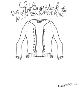 Das Lieblingsteil der Augsburgerin: Der Cardigan