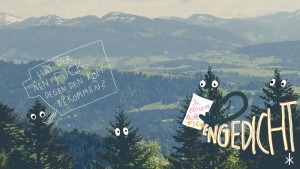 In einem dichten Fickengedicht … ach nein. Von Ausrutschern im Sprechkurs.