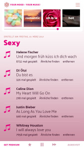 Fake Playlist zum Date beenden