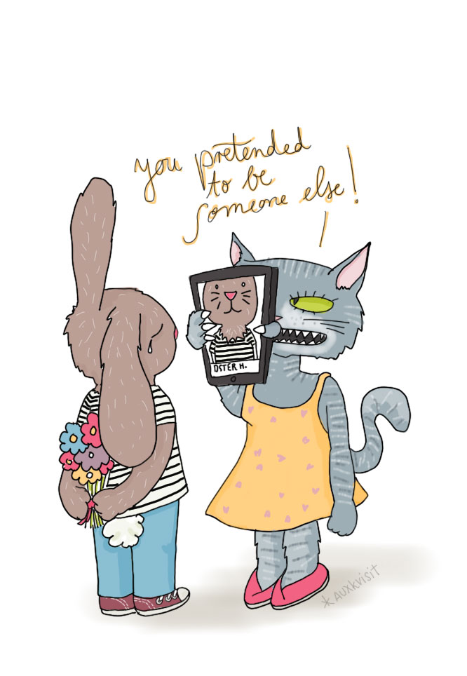 Der Osterhase hatte ein mieses Date.