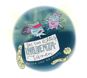 Erkältungsviren vs. richtige Influenza