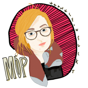 Miriam vom Augsburg Blog Auxkvisit mit Nackenhörnchen von Leschi