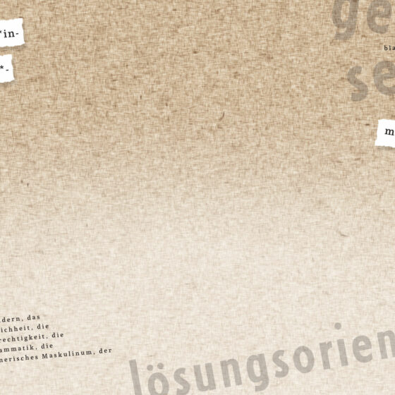 gendern als Lösung für geschlechtergerechte sprache?