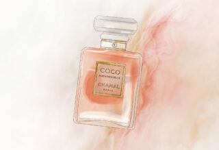 Illustration vom Flacon Coco Mademoiselle von Chanel