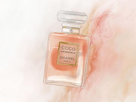 Illustration vom Flacon Coco Mademoiselle von Chanel